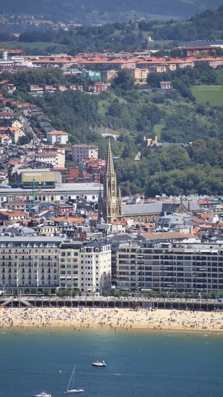 Donostia, Pays basque, août 2023